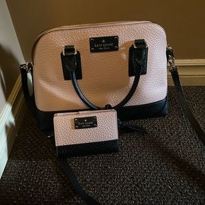 kate spade hang bag and wallet